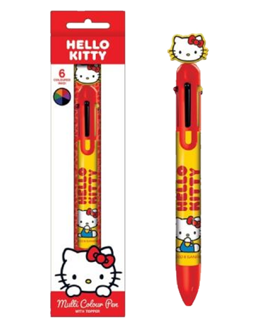 Bolígrafo Multicolor (6 En 1) En Caja Favourite Things Hello Kitty