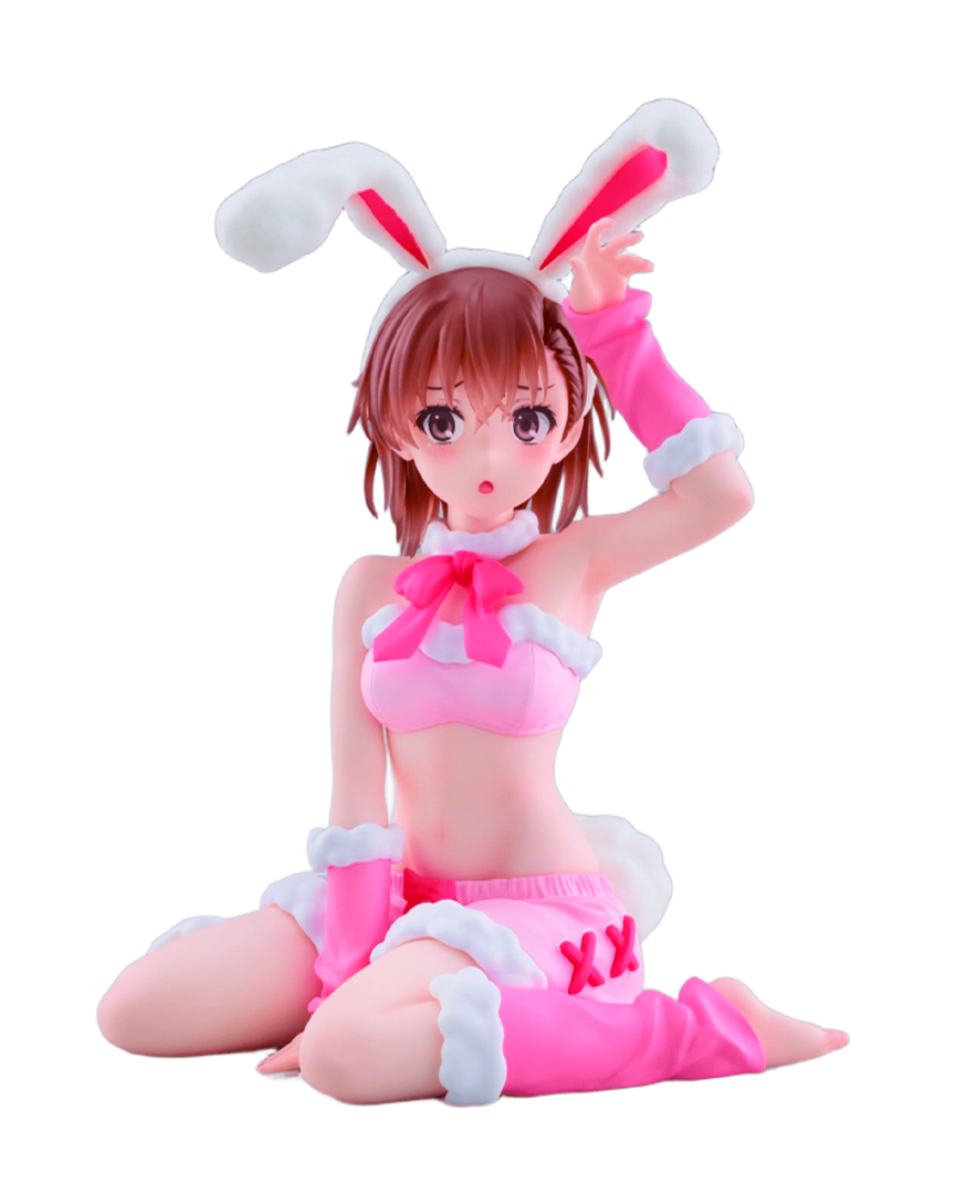 Figura mikoto misaka a certain scientific railgun moflock fluffy bunny ver. taito
