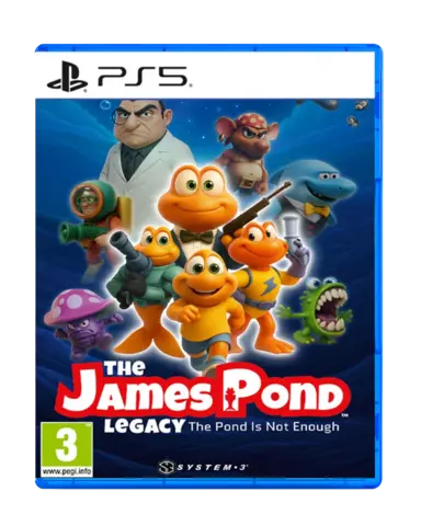 Carátula de The James Pond Legacy: The Pond Is Not Enough para PS5 (edición PAL España)