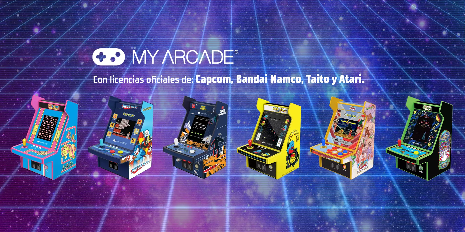 La experiencia arcade clásica en formato mini.