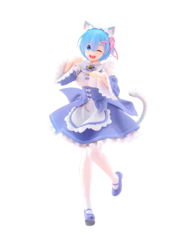 Figura Re:Zero Starting Life in Another World Coreful PVC Rem Cat Maid Ver. Renewal 18 cm