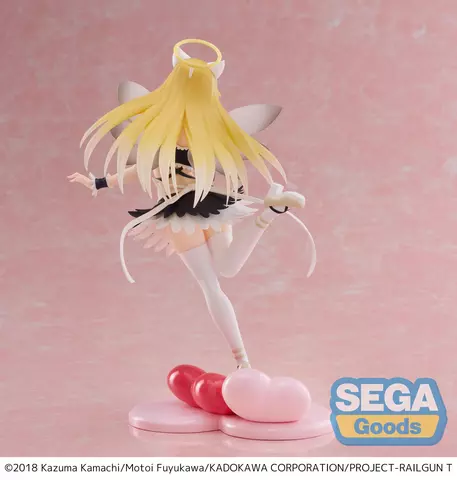 Reservar A Certain Scientific Railgun T Figura Luminasta PVC Misaki Shokuhou Fallen Angel Maid 20 cm Figuras Estándar