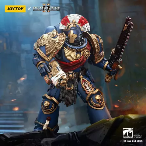 Reservar Figura Ultramarines Relic Secundus Armor Warhammer 40.000 Space Marine 2 JoyToy Figuras Estándar