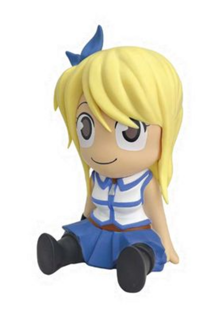 Lucy Hucha 18 cm Fairy Tail Tirelire Plastoy
