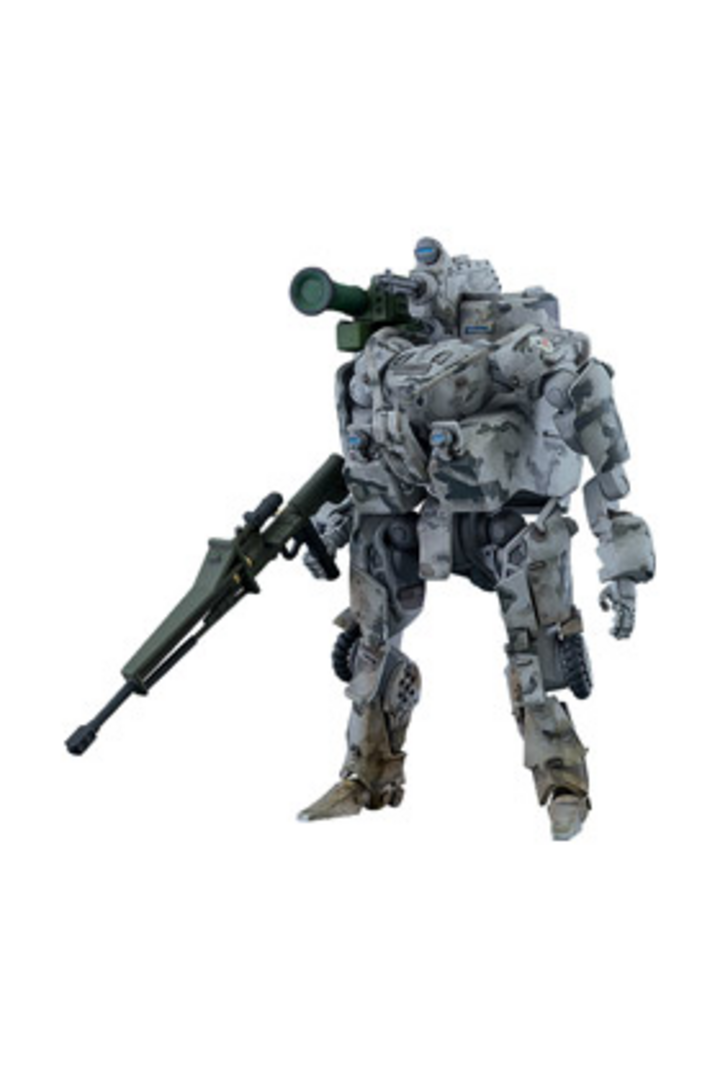 Military armed exoframe model kit figura 8.5 cm moderoid 1/35 obsolete