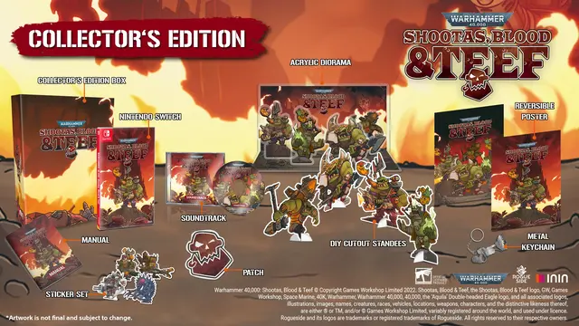 Comprar Warhammer 40.000: Shootas. Blood & Teef Collector's Edition Switch Coleccionista - UE