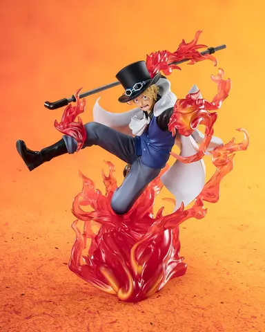 Reservar Figura Sabo Fire Fist Rook Check One Piece Figuarts Zero Figuras Estándar