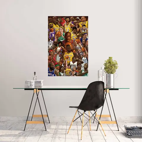 Comprar Poster Basketball Superstars 