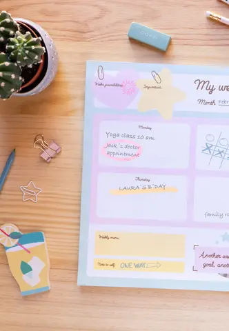 Comprar Bloc Planificador Semanal A3 Pusheen Foodie Collection 