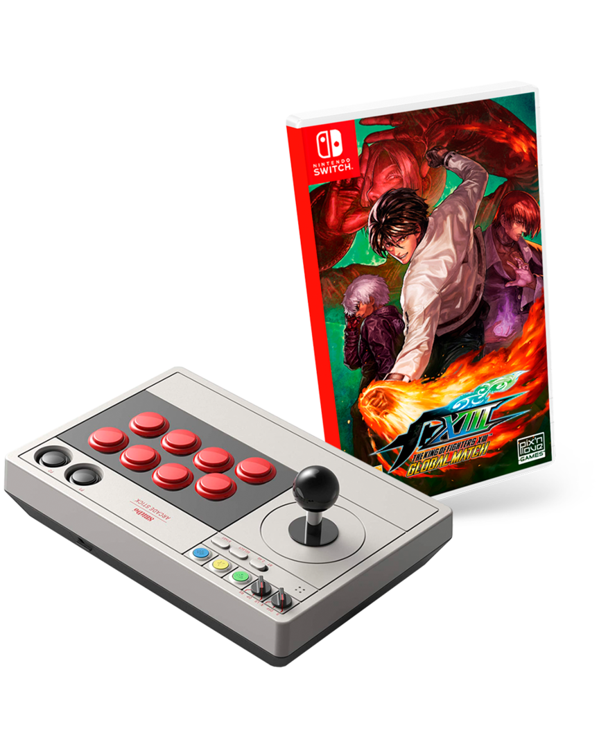 The King Of Fighters XIII Global Match + Arcade Stick para Nintendo Switch 8Bitdo