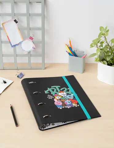 Comprar Carpeta 4 Anillas Premium BT21 Street Mood 