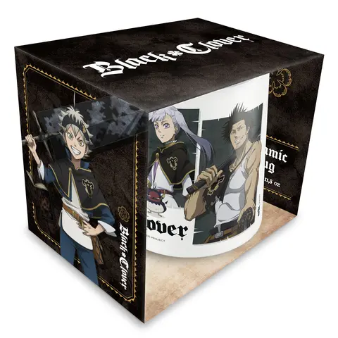 Comprar Taza Black Clover Asta, Yuno, Noelle & Yami 