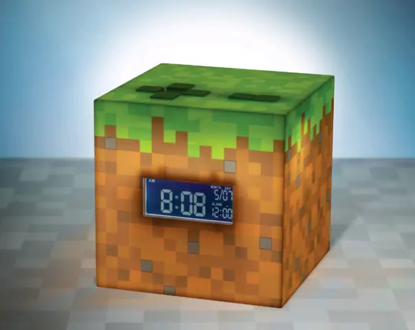 Comprar Minecraft BDP Reloj De Alarma 