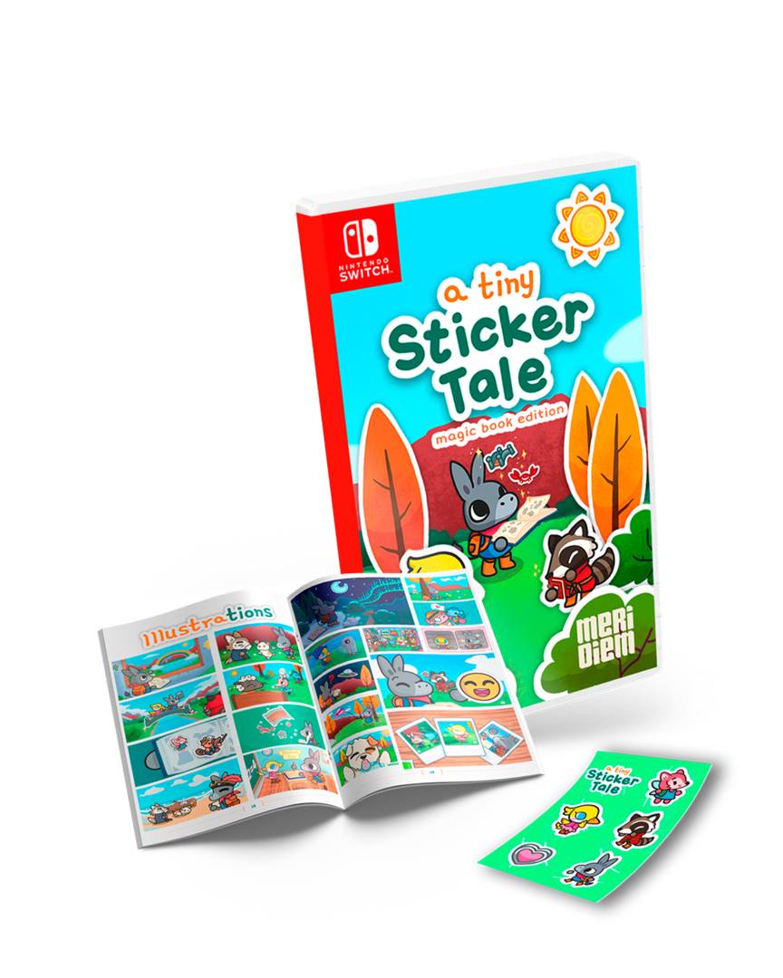 A Tiny Sticker Tale - Magic Book Edition