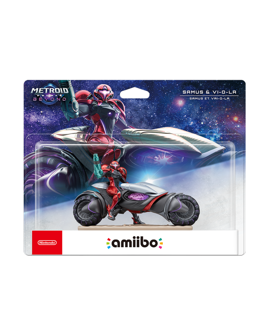 Figura amiibo samus & viola