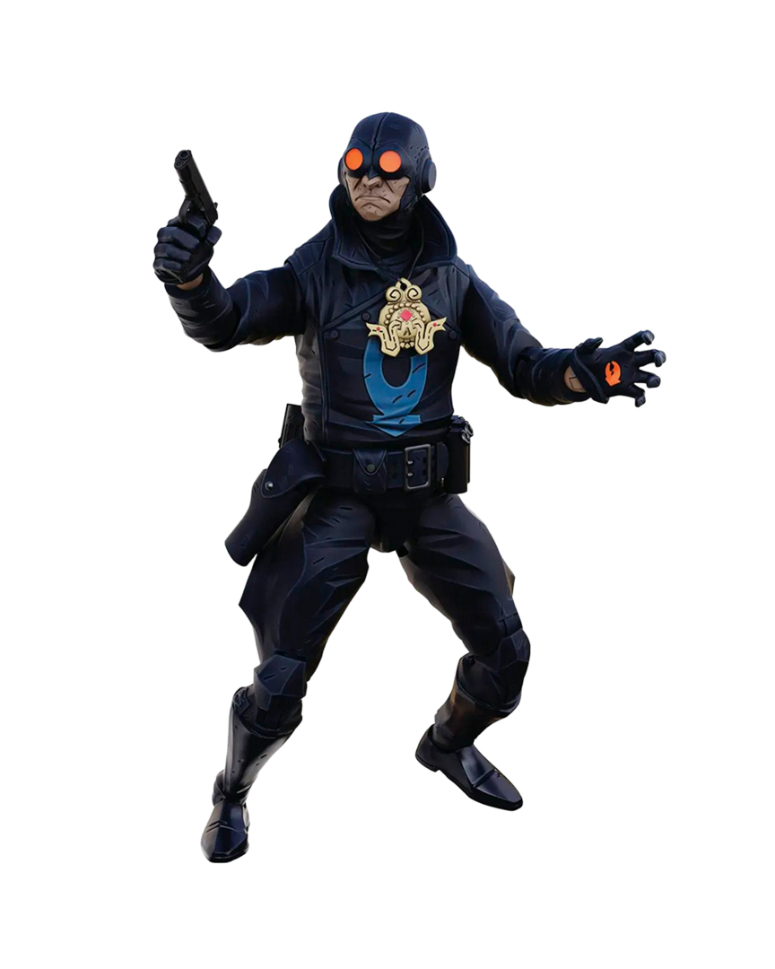 Figura lobster johnson the iron prometheus hellboy boss fight studio