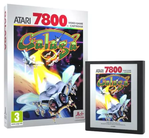 Comprar Cartucho Atari 7800 Galaga Atari