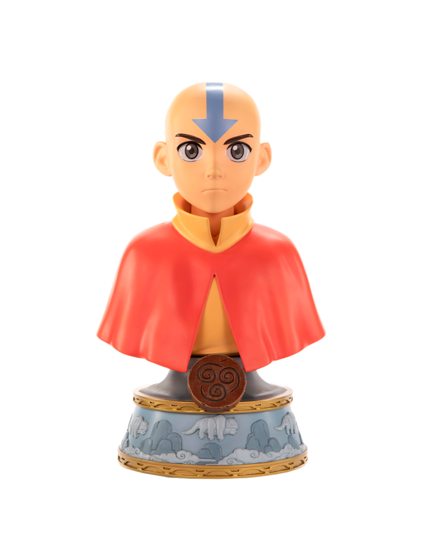 Busto resina aang avatar: the last airbender first 4 figures