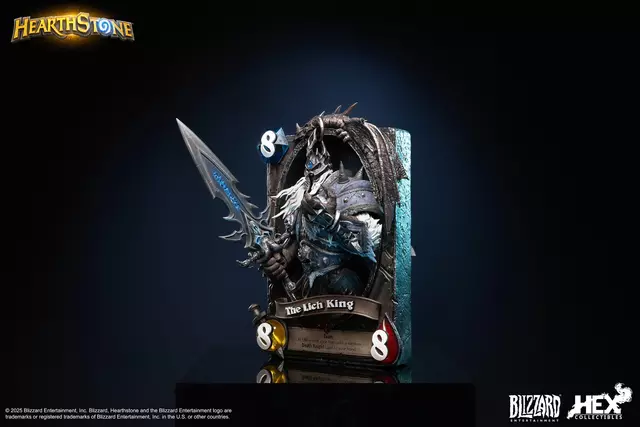 Reservar Figura Rey Exánime Hearthstone 3D Art Frame HEX Collectibles Figuras Estándar