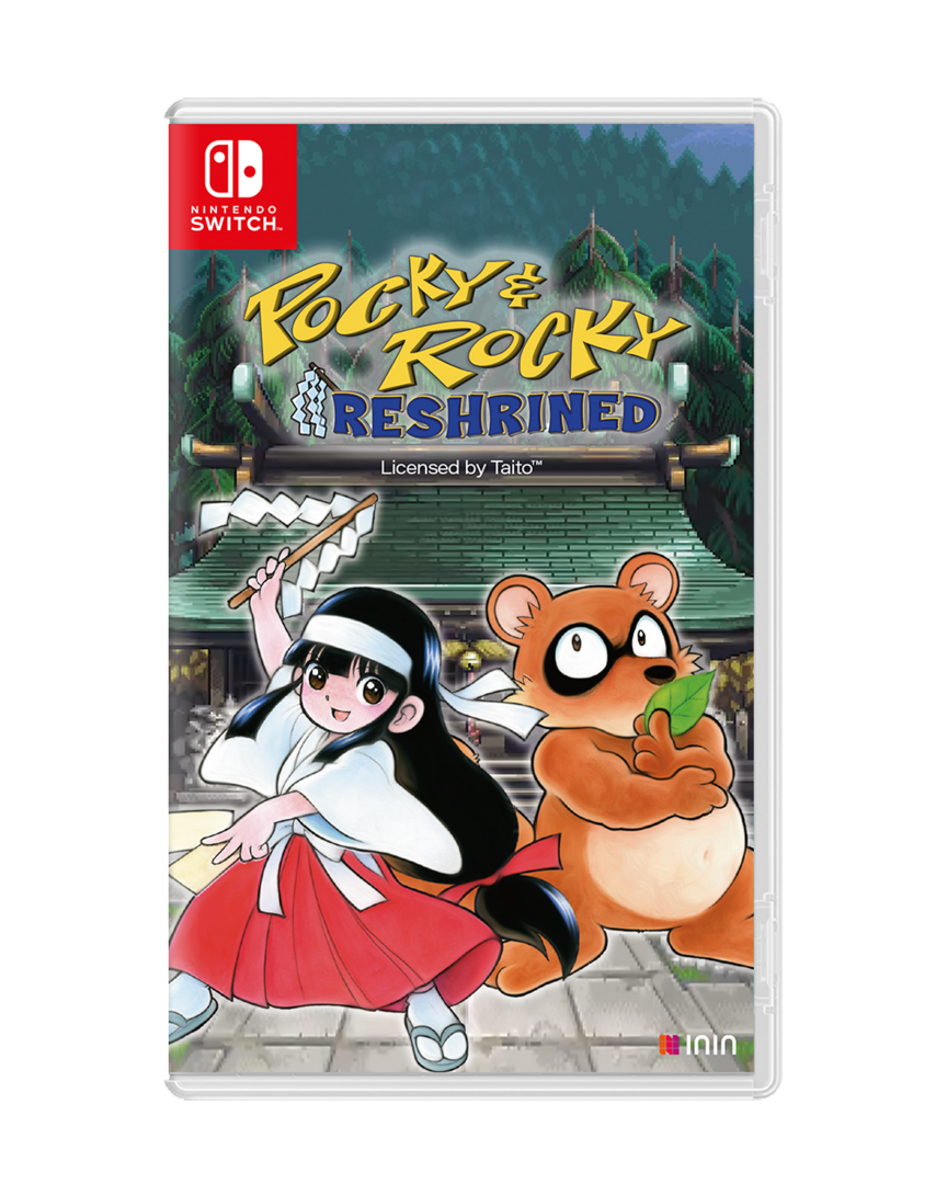Pocky & Rocky Reshrined (Nintendo Switch) - LIMITADO