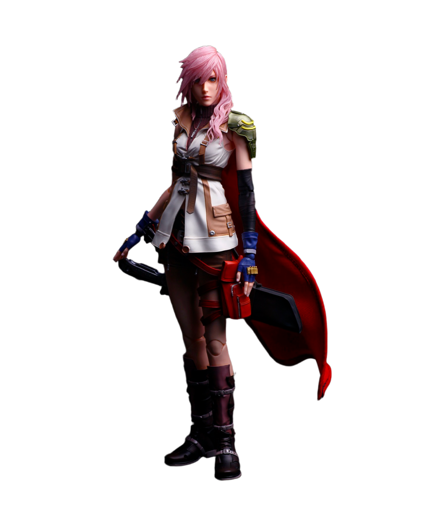 Figura lightning final fantasy xiii play arts shin square enix