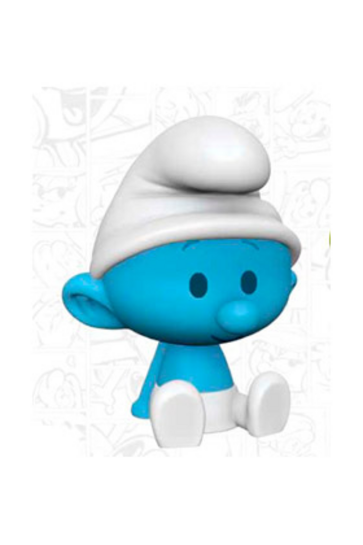 Pitufo chibi hucha 16 cm pvc los pitufos