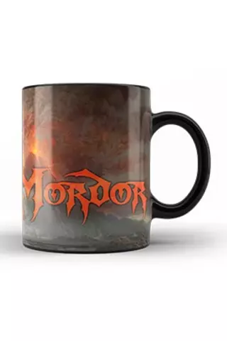 Taza Ceramica Mordor El Señor De Los Anillos