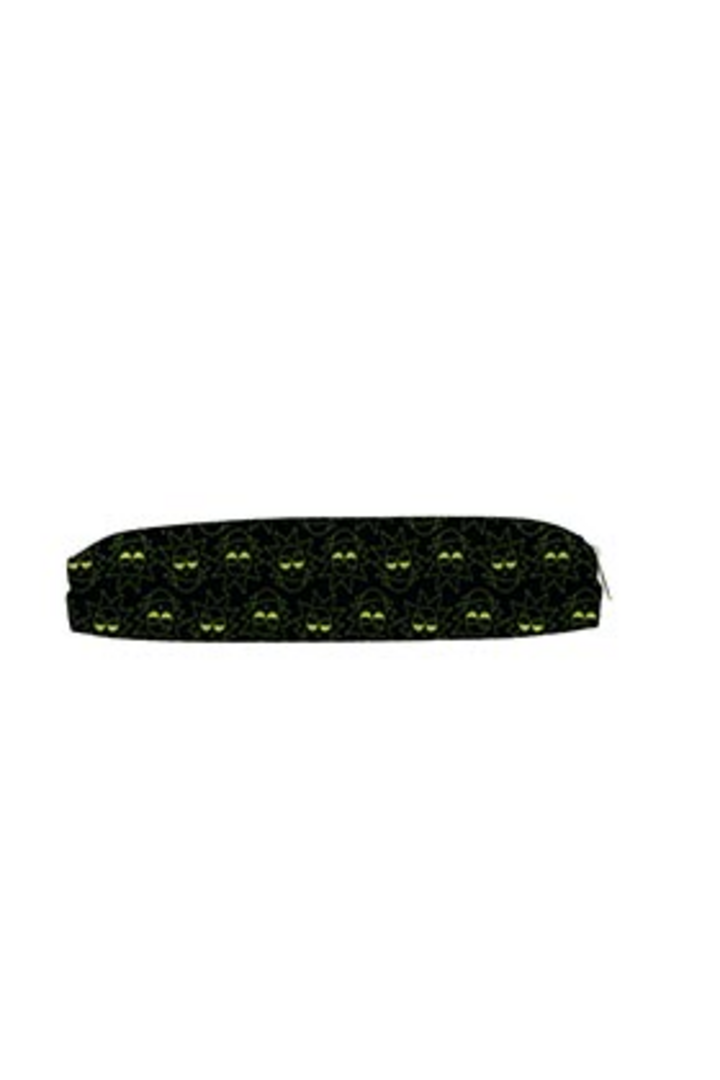 Estuche Lapiz Rick Pattern Verde Rick Y Morty