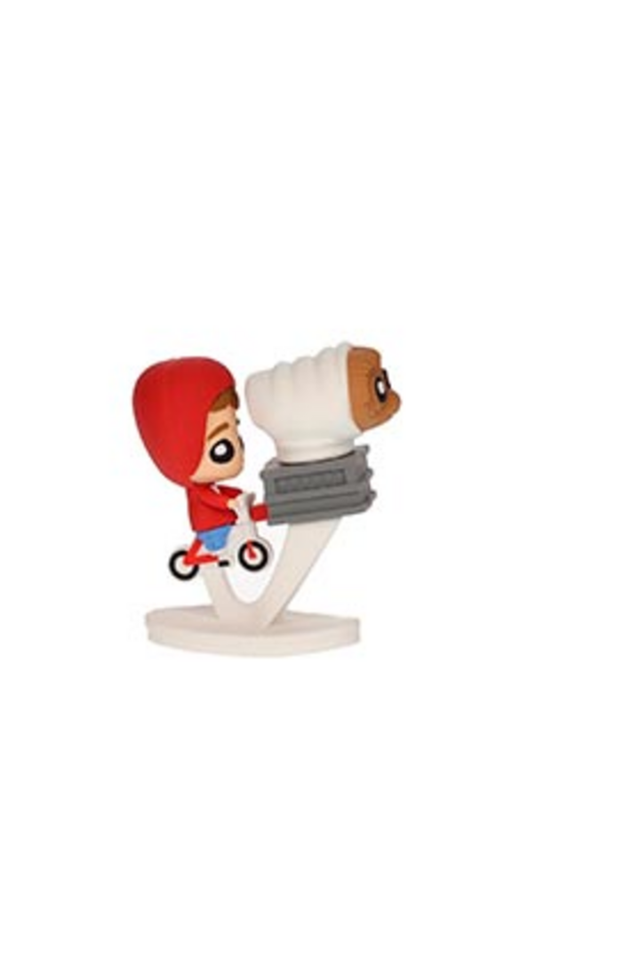 Elliott Y E.T. Bicicleta Figura Goma Pokis E.T.