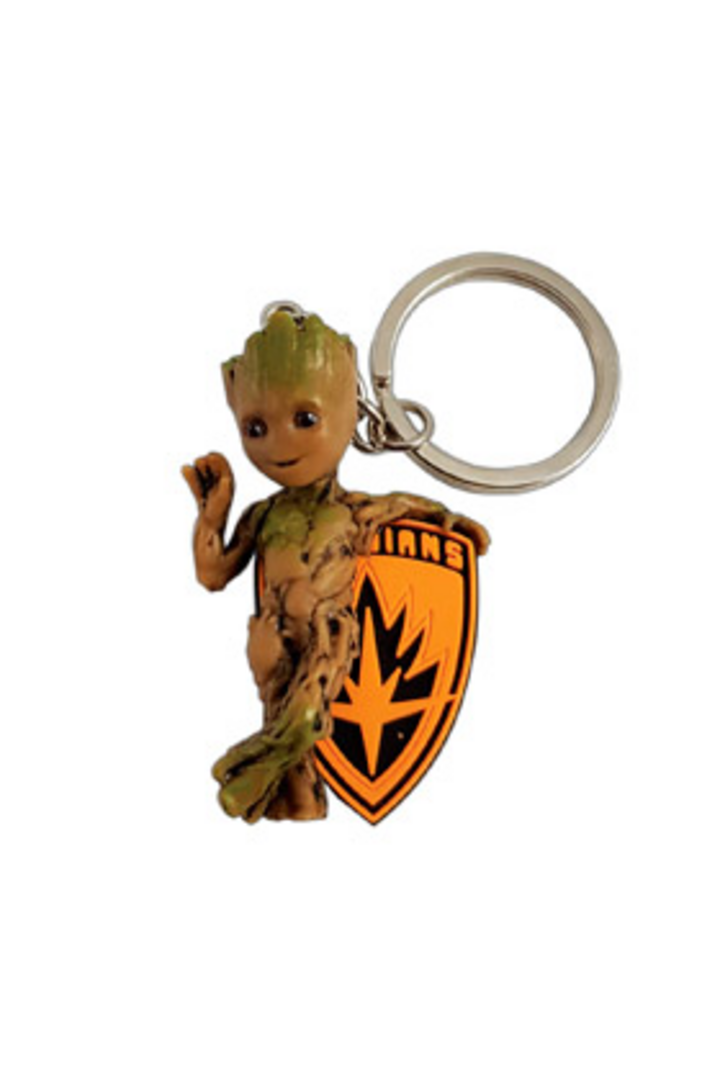Baby groot llavero pvc marvel
