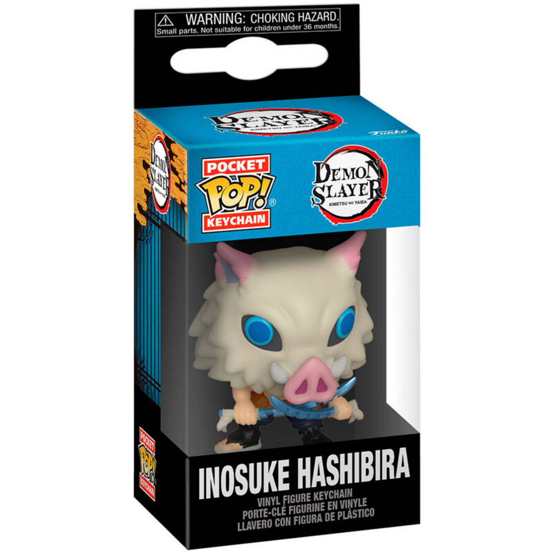 Llavero pocket pop demon slayer kimetsu no yaiba inosuke hashibira
