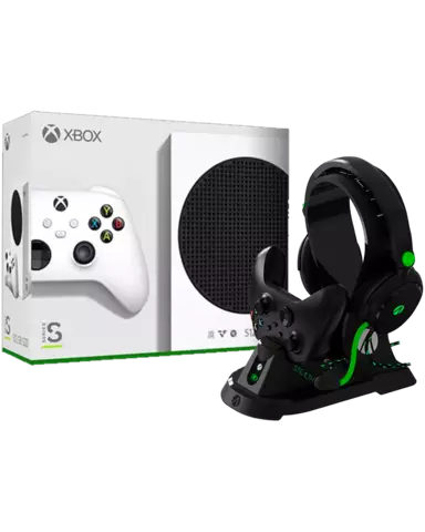 Xbox Series S + Estación de Carga y Auriculares Ultimate Gaming