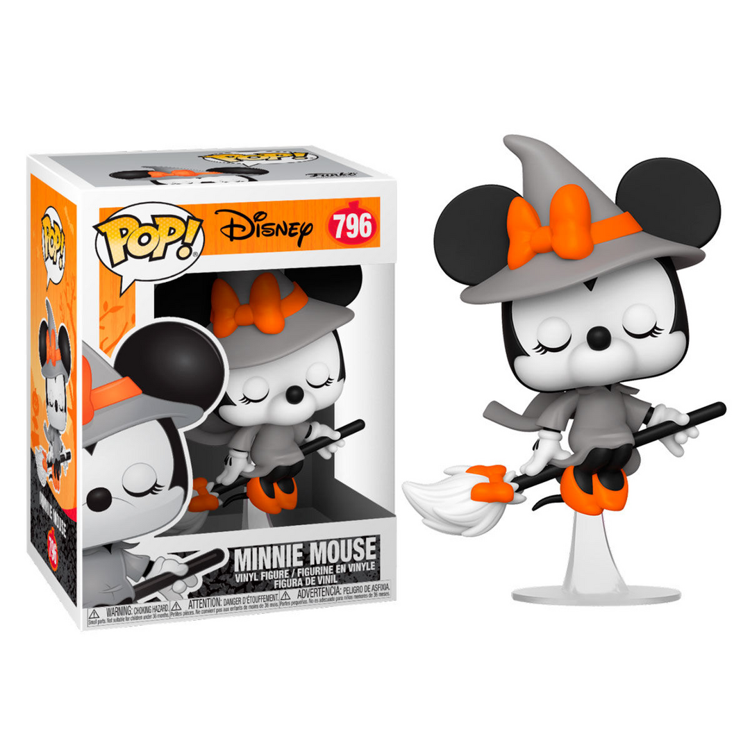 Funko Pop! Disney: Halloween-Witchy Minnie Mouse - Figura de Vinilo Coleccionable - Idea de Regalo- Mercancia Oficial - Juguetes para Niños y Adultos - TV Fans - Muñeco para Coleccionistas