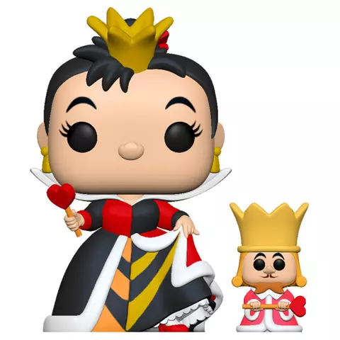 Comprar Figura POP Disney Alicia en el Pais de las Maravillas Queen with King Figuras Estándar