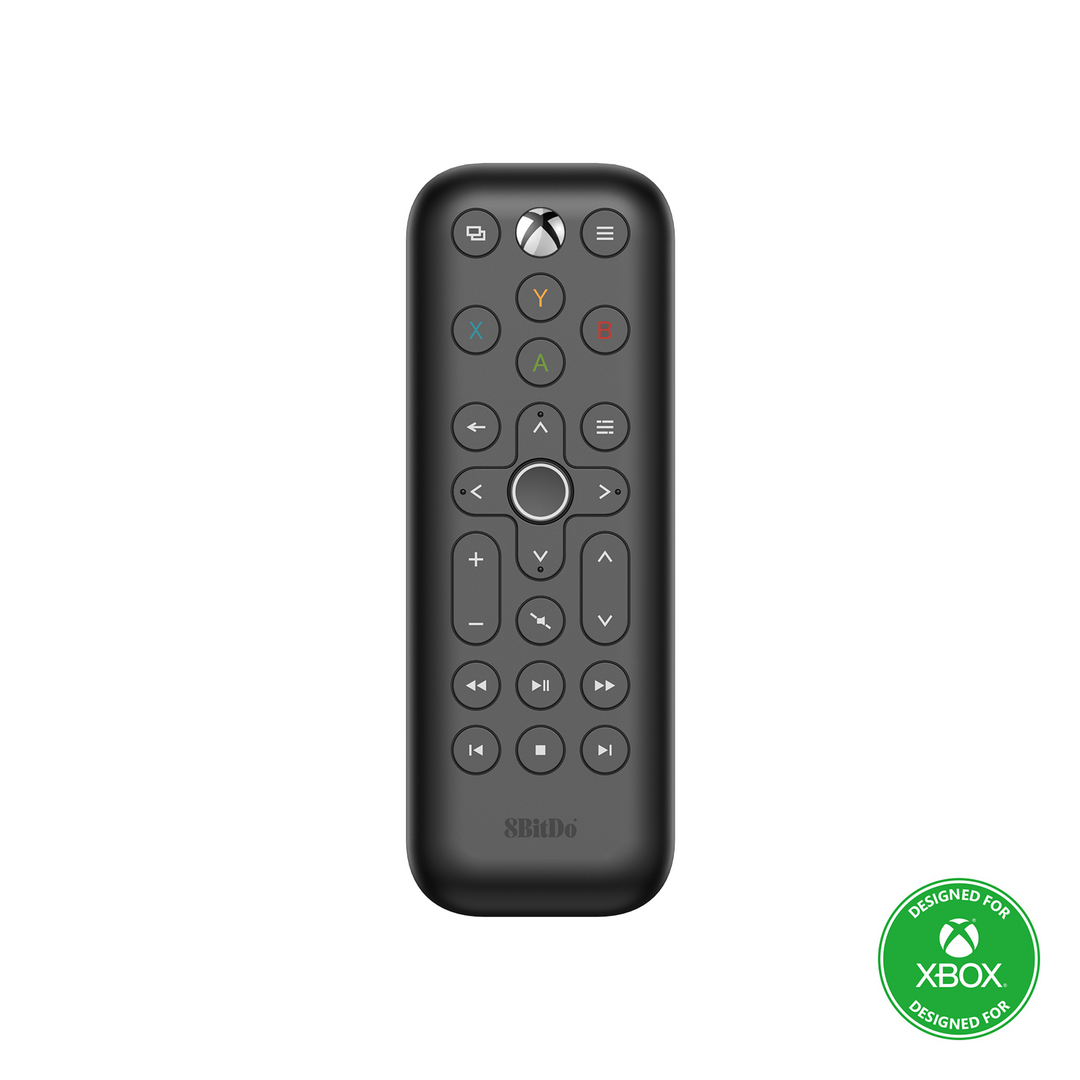 8bit do xbox media remote negro ed.