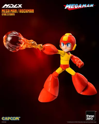 Reservar Figura Megaman Rockman Fire Storm MDLX ThreeZero Figuras Estándar