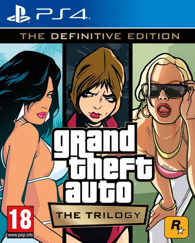 Comprar Grand Theft Auto The Trilogy – The Definitive Edition PS4 Complete Collection