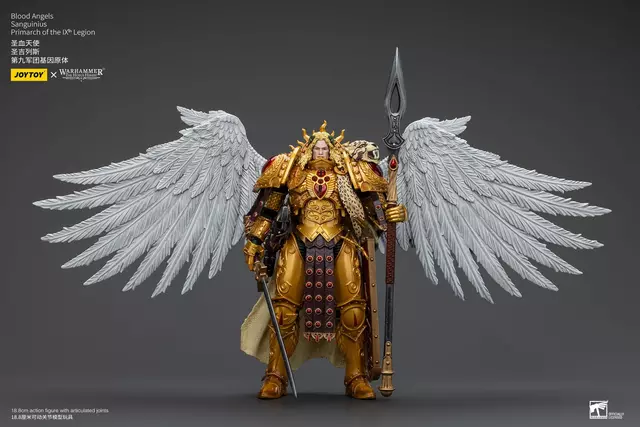 Reservar Figura Primarca Sanguinius de la IXª Legión "Blood Angels" - Warhammer 30K The Horus Heresy JoyToy Figuras Estándar