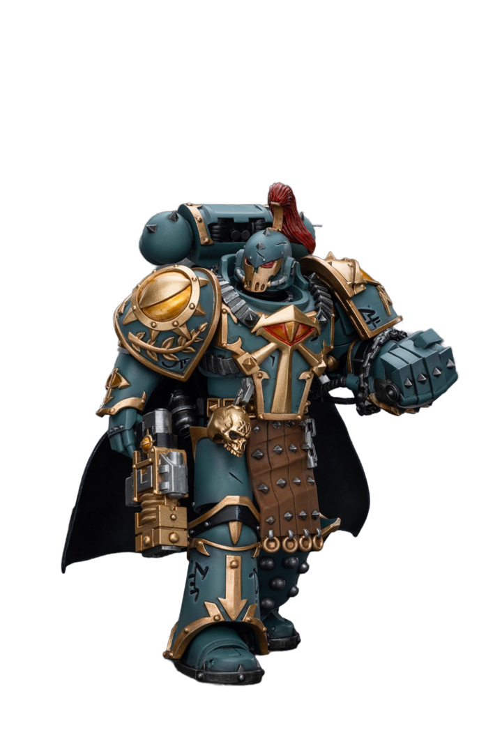 Figura pretor con puño de energia de los sons of horus - warhammer 30k the horus heresy joytoy
