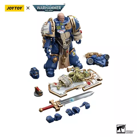 Reservar Figura Primaris Capitan Escudo y Espada Ultramarines Warhammer 40k 1/18 JoyToy Figuras Estándar
