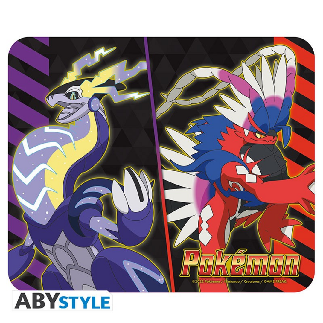 Pokémon - flexible mousepad - scarlet & violet legendaries