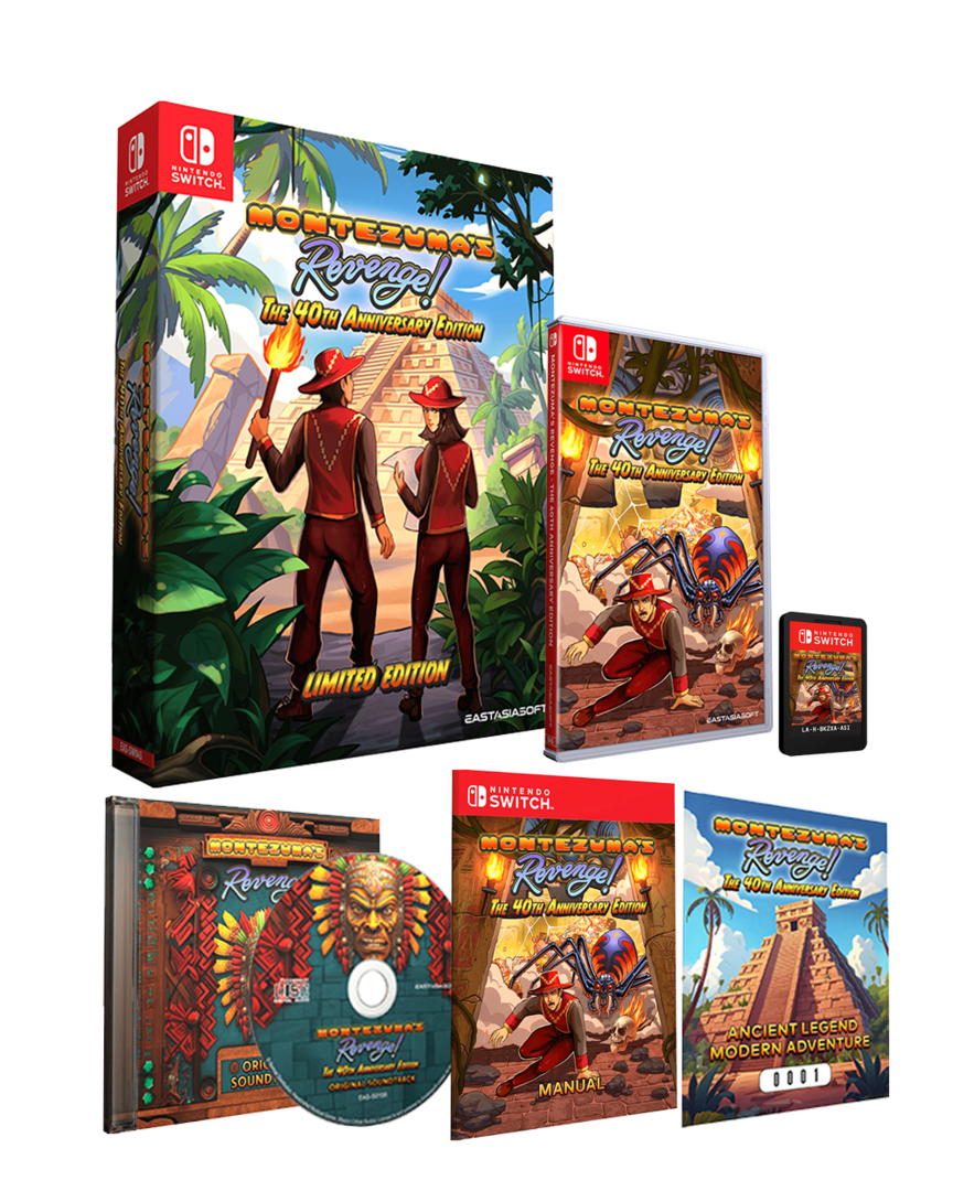 Montezuma's revenge edición limitada 40 aniversario