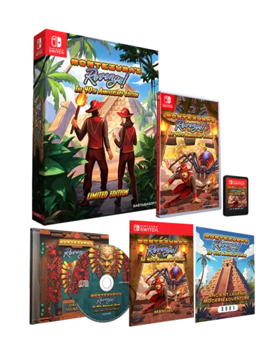 Reservar Montezuma's Revenge Edición Limitada 40 Aniversario Switch Limitada - Asia