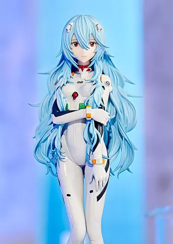 Reservar Figura Rei Ayanami Pelo Largo Rebuild of Evangelion Pop Up Parade Figuras Estándar