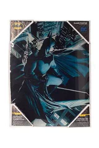 Comprar Batman Vigilante Poster De Vidrio 30X40 Universo Dc Estándar