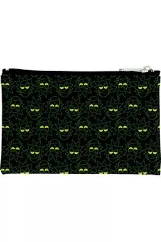 Comprar Estuche Rectangular Rick Pattern Verde Rick Y Morty Estándar