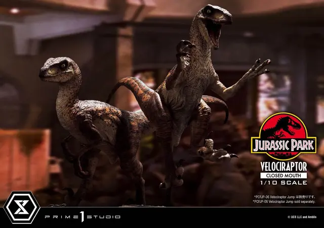 Reservar Estatua Velociraptor Jurassic Park 1/10 Prime1 Figuras Edición Limitada