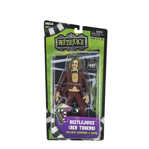 Reservar Figura Beetlejuice Traje Rojo NECA  Figuras de Videojuegos Estándar