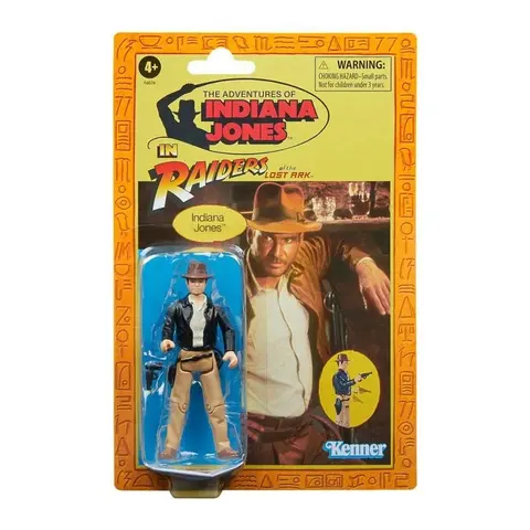 Comprar Figura Indiana Jones Retro 9,5 cm En Busca Del Arca Perdida Adventure Series Figuras Estándar