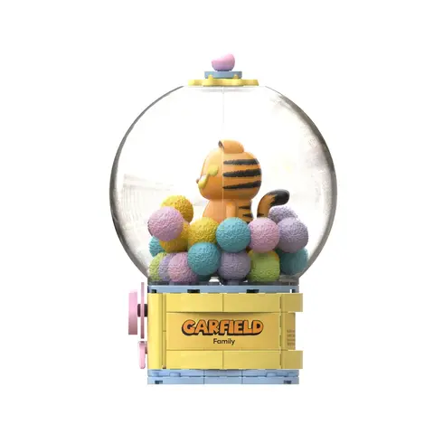 Reservar Garfield Gumball Machine Set Construccion 14 cm Garfield Crystal Ball Series Estándar